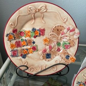 COPY - Set of 4. 🎄Pfaltzgraff Craft Christmas “Cookies For Santa” Plates